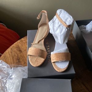 GIULIANA CORK WEDGE SANDAL